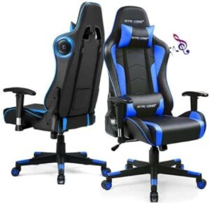 GTRACING Gaming Chair With Bluetooth Speakers