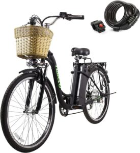 4. NAKTO Camel 26 250W Cargo Electric Bicycle