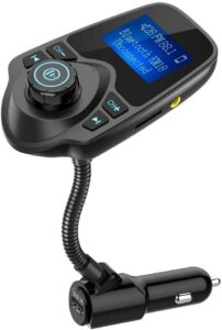 Nulaxy Wireless in-Car Bluetooth FM Transmitter